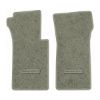 1966 Chevrolet Corvette floor mats with the Die-Electric 1976-82 Corvette logo in Essex 1053A Silver carpet, illustration