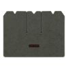1968 Chevrolet Corvette cargo mat with the Corvette logo in Essex 1038A Lt Charcoal carpet, illustration