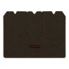 1968 Chevrolet Corvette cargo mat with the Corvette logo in Essex 1060A Brown carpet, illustration