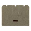 1968 Chevrolet Corvette cargo mat with the Corvette logo in Essex 1076A Prairie Tan carpet, illustration