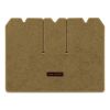 1968 Chevrolet Corvette cargo mat with the Corvette logo in Essex 1054A Caramel carpet, illustration