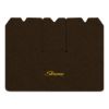 1969 Chevrolet Corvette cargo mat with the Stingray logo in Cutpile 810 Brown carpet, illustration