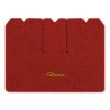 1969 Chevrolet Corvette cargo mat with the Stingray logo in Cutpile 835 Firethorn / Medium Red carpet, illustration