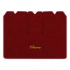 1969 Chevrolet Corvette cargo mat with the Stingray logo in Cutpile 4305 Oxblood carpet, illustration