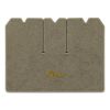 1969 Chevrolet Corvette cargo mat with the Stingray logo in Essex 1076A Prairie Tan carpet, illustration