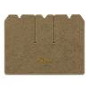 1969 Chevrolet Corvette cargo mat with the Stingray logo in Essex 1004A Cream carpet, illustration