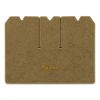 1969 Chevrolet Corvette cargo mat with the Stingray logo in Essex 1054A Caramel carpet, illustration