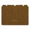 1969 Chevrolet Corvette cargo mat with the Stingray logo in Cutpile 820 Saddle carpet, illustration