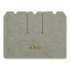 1969 Chevrolet Corvette cargo mat with the Stingray logo in Cutpile 7715 Gray carpet, illustration