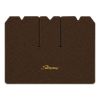 1969 Chevrolet Corvette cargo mat with the Stingray logo in Loop 10 Dark Brown carpet, illustration