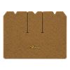1969 Chevrolet Corvette cargo mat with the Stingray logo in Loop 11 Medium Saddle carpet, illustration