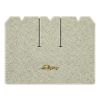 1969 Chevrolet Corvette cargo mat with the Stingray logo in Loop 18 Silver carpet, illustration