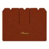 1969 Chevrolet Corvette cargo mat with the Stingray logo in Loop 21 Burnt Orange carpet, illustration