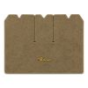 1969 Chevrolet Corvette cargo mat with the Stingray logo in Essex 1004A Cream carpet, illustration