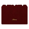 1969 Chevrolet Corvette cargo mat with the Stingray logo in Essex 1045A Maroon carpet, illustration