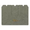 1969 Chevrolet Corvette cargo mat with the Stingray logo in Essex 1053A Silver carpet, illustration