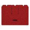 1969 Chevrolet Corvette cargo mat with the Corvette logo in Loop 02 Red carpet, illustration