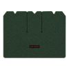 1969 Chevrolet Corvette cargo mat with the Corvette logo in Loop 08 Dark Green carpet, illustration
