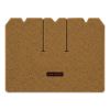 1969 Chevrolet Corvette cargo mat with the Corvette logo in Loop 11 Medium Saddle carpet, illustration