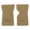 1970 Chevrolet Corvette floor mats with the Stingray logo in Cutpile 7140 Medium Saddle carpet, illustration