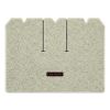 1969 Chevrolet Corvette cargo mat with the Corvette logo in Loop 18 Silver carpet, illustration