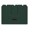 1969 Chevrolet Corvette cargo mat with the Corvette logo in Loop 25 Blue Green carpet, illustration