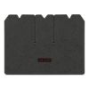 1969 Chevrolet Corvette cargo mat with the Corvette logo in Essex 1068A Medium Gray carpet, illustration