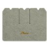 1970 Chevrolet Corvette cargo mat with the Stingray logo in Cutpile 7715 Gray carpet, illustration