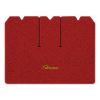 1970 Chevrolet Corvette cargo mat with the Stingray logo in Loop 02 Red carpet, illustration