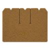 1970 Chevrolet Corvette cargo mat with the Stingray logo in Loop 11 Medium Saddle carpet, illustration
