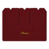 1970 Chevrolet Corvette cargo mat with the Stingray logo in Loop 13 Maroon carpet, illustration