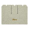 1970 Chevrolet Corvette cargo mat with the Stingray logo in Loop 18 Silver carpet, illustration