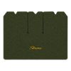 1970 Chevrolet Corvette cargo mat with the Stingray logo in Loop 30 Dark Olive Green carpet, illustration