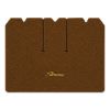 1970 Chevrolet Corvette cargo mat with the Stingray logo in Loop 12 Dark Saddle carpet, illustration