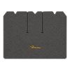 1970 Chevrolet Corvette cargo mat with the Stingray logo in Loop 22 Gunmetal Gray carpet, illustration