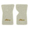 1971 Chevrolet Corvette floor mats with the Stingray logo in Loop 18 Silver carpet, illustration