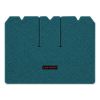 1970 Chevrolet Corvette cargo mat with the Corvette logo in Loop 17 Bright Blue carpet, illustration