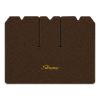 1971 Chevrolet Corvette cargo mat with the Stingray logo in Loop 10 Dark Brown carpet, illustration