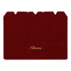 1971 Chevrolet Corvette cargo mat with the Stingray logo in Essex 1016A Red carpet, illustration