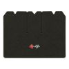 1971 Chevrolet Corvette cargo mat with the 1968-72 Corvette Cross Flags logo in Essex 1097A Charcoal carpet, illustration