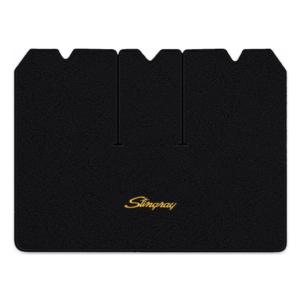 Picture of 1971 Chevrolet Corvette C3 Cargo Mat, Cutpile or Loop Carpet with Embroidered Stingray Logo - 1 Piece
