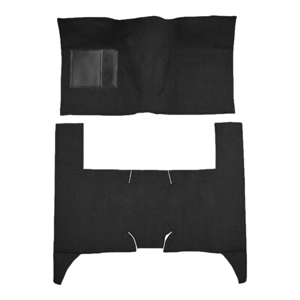1962-1965 Ford Fairlane 2DR/4DR Sedan Auto Loop Carpet Flooring 01 Black - ACC 01 Black