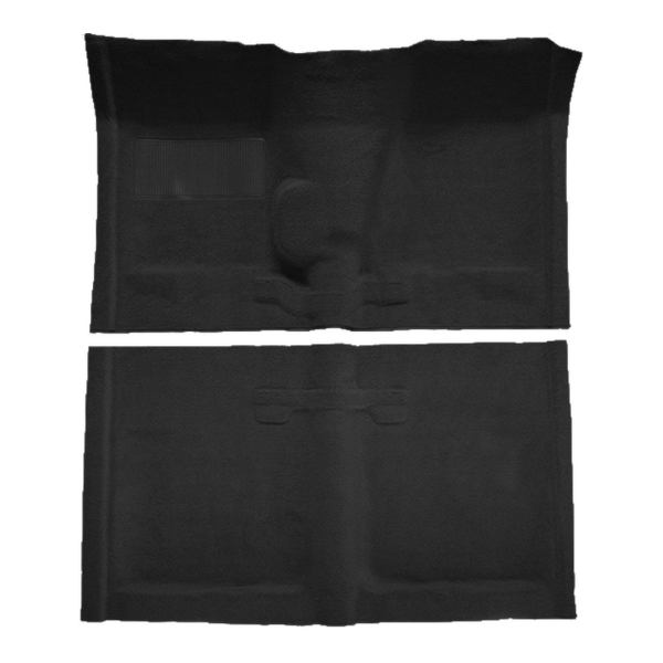 1962-1967 Chevrolet Chevy II Nova 2DR 4spd Bucket Seat Loop Carpet Flooring 01 Black - ACC 01 Black