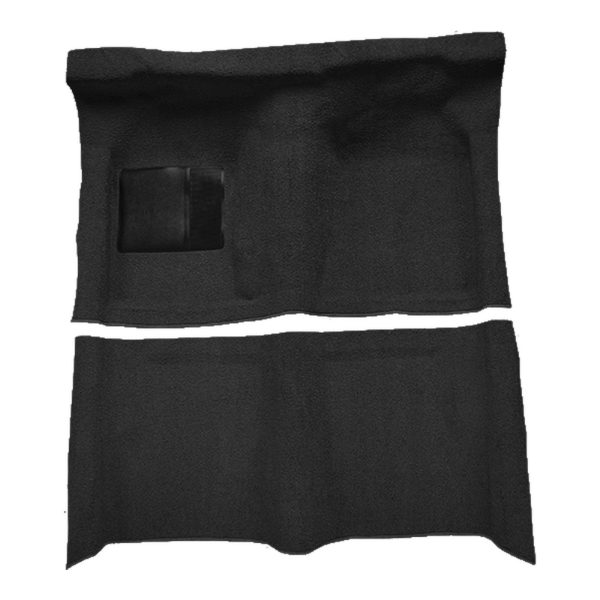 1963-1965 Mercury Comet 2DR Hardtop Auto Molded Loop Carpet Flooring 01 Black - ACC 01 Black