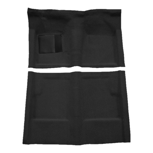1963-1965 Mercury Comet 4DR Hardtop Auto Molded Loop Carpet Flooring 01 Black - ACC 01 Black