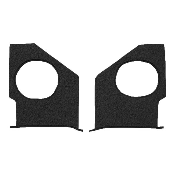 1965 Chevrolet Impala Kick Panel Inserts without Air Loop Carpet Flooring 01 Black - ACC 01 Black