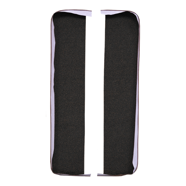 1965 Chevrolet Impala Door Panel 2DR Inserts 2pc Loop Carpet Flooring 01 Black - ACC 01 Black