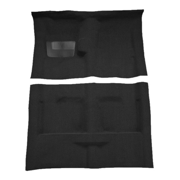 1965 Plymouth Satellite 2DR 4spd Loop Carpet Flooring 01 Black - ACC 01 Black