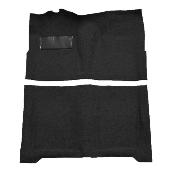 1966-1970 Buick Riviera 2DR Loop Carpet Flooring 01 Black - ACC 01 Black