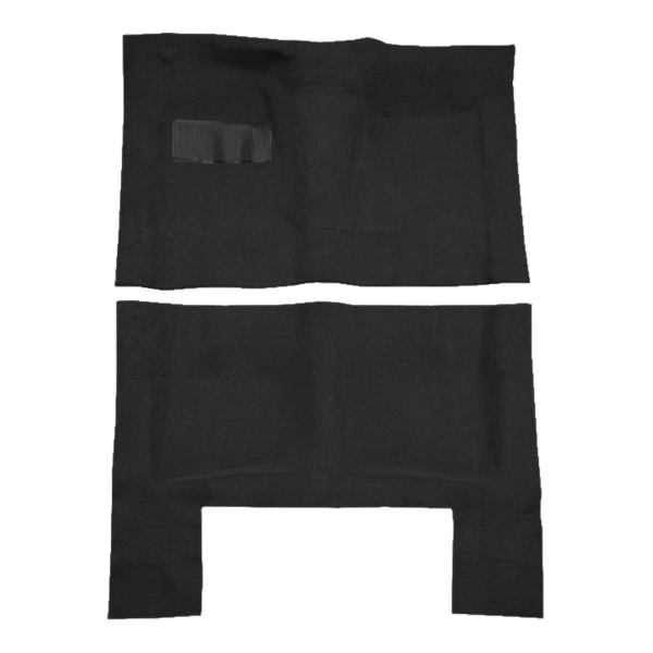 1966-1970 Chevrolet Caprice 4DR Wagon Auto Loop Carpet Flooring 01 Black - ACC 01 Black